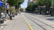 Eskişehir'de Kurban Bayramı'nda çarşılar sessizliğe büründü, esnaf kapalı kaldı.