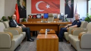 Sağlık Müdürü Öztürk’e hayırlı olsun ziyareti