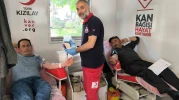 Şuhut’ta Kızılay’ın kan bağışı kampanyasına yoğun ilgi