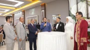 Vali Işın Genç Çiftin Mutluluğuna Ortak Oldu