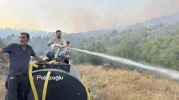 Bilecikli Esnaftan Örnek Dayanışma: Traktörüne Tanker Taktı, Yangınla Savaştı”