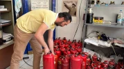 Orman Yangınları Sonrası Yangın Tüpü Talebi Arttı