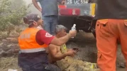 “Yanıyorum” DİYE FERYAT ETTİ