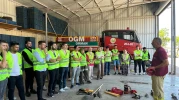 AK Gençlik Yangınla Mücadele Eğitimi Aldı