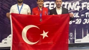 Eskişehirli Sporcu Semi Mermutluoğlundan U14 Eskrim Festivalinde Gümüş Madalya