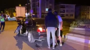 Polisi yanlış anlayınca üzerine yürüdü