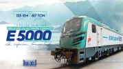 E5003 Lokomotifi İlk Seferini Gerçekleştirdi