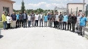 Başkan Eyüp Kahveci, Atık Su Arıtma Tesisi Çalışanlarına Teşekkür Ziyareti