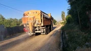 Bilecik’te Aşırı Sıcaklar Asfaltları Eritti: Kumlama Çalışması Yapıldı