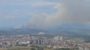 Bilecik’te Orman Yangını Büyüyor, Dumanlar Kent Merkezine Ulaştı