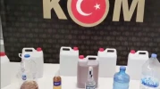 Kütahya'da Düzenlenen Operasyonda 50 Litre Sahte Alkol Ele Geçirildi