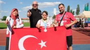 Özel Sporcuya Avrupa’da Madalya Yağmuru