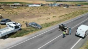 Kazada1 kişi yaralandı