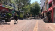 Aşırı sıcaklar kent merkezini boş bıraktı