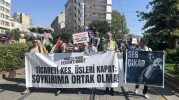 Eskişehir’de Filistin ile Dayanışma Yürüyüşü Düzenlendi