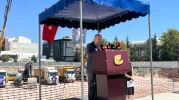 Ak Parti İl Başkanı Gürhan Albayrak Kurtuluş Pazar Yeri Temel Atma Töreninde Konuştu