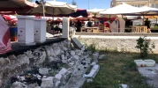 Yıkılan Bahçe Duvarı Mahallede Gerginliğe Neden Oldu