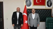 Oyuncu Çetin Altay’dan İnönü Belediye Başkanı Hamamcı’ya ziyaret