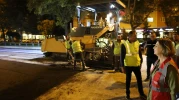 Başkan Ünlüce Atatürk Bulvarı’ndaki yol çalışmalarını inceledi