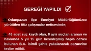 Eskişehir’de 48 Suç Kaydı Bulunan Şahıs Yakalandı