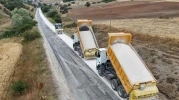 Eskişehir'de Kırsal Yol Çalışmaları Devam Ediyor
