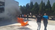 Eskişehir AFAD’dan fabrikada afet ve yangın tatbikatı