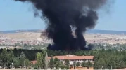 Kütahya Hava Er Eğitim Tugay Komutanlığı Yemekhanesinde Yangın