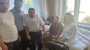 AK Parti'den Alpu’da engelli vatandaşlara destek