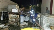 Kütahya Emet’te Depo Yangını Korkuttu