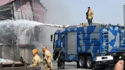 Geri Dönüşüm Deposundaki Yangın Kontrol Altında, Soğutma Çalışmaları Sürüyor