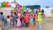 Gönüllülerden Çadır Kentteki Çocuklara Anlamlı Etkinlik