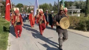 Mehteran eşliğinde Yörük Yürüyüşü büyük ilgi gördü