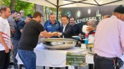 Bilecik’te Şeyh Edebali Külliyesi’nde geleneksel şifalı pilav ikramı yapıldı