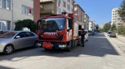 Eskişehir’de Balkonda Alev Alan Piknik Tüpü Yangına Sebep Oldu