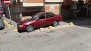 Eskişehir’de Aracını Kaldırıma Park Etti