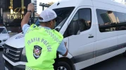 Eskişehir'de Okul Servisleri ve Çevresi Denetlendi
