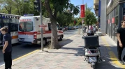 Eskişehir'de Motosiklet Yayaya Çarptı