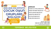 Tepebaşı Belediyesi’nde Kış Dönemi Çocuk Oyun Grupları İçin Kayıtlar Başladı