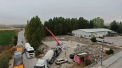 İnönü Belediyesi Düğün Salonu Projesi İçin Beton Atıldı