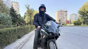 Eskişehir'de motosikletini otoparktan aldı, 5 dakika sonra kaza yaptı