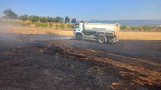 Bilecik’te Anız Yangını 1 Saatte Söndürüldü