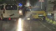 Eskişehir’de Sağanak Yağış ve Kayganlaşan Yol Kazaya Neden Oldu