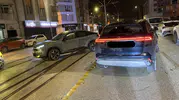 Eskişehir’de Trafik Kazası Tramvay Seferlerini Aksattı
