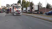Eskişehir'de evlenen yeğenine 7 tırlık konvoy sürprizi yaptı
