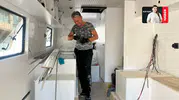 Eskişehirli emekli, karavan hayalini kendi elleriyle gerçekleştirdi