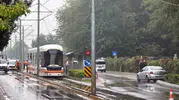 Eskişehir’de tramvay hattında katener arızası