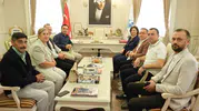 Başkan Ünlüce’den Sivrihisar Belediye Başkanı’na ziyaret