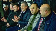 Vali Yılmaz, Eskişehirspor’un maçını tribünden takip ediyor