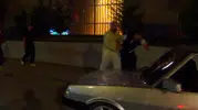 Eskişehir’de AVM Önünde Gergin Anlar Kamerada