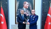 Hava Orgeneral Rafet Dalkıran’dan Vali Erdinç Yılmaz’a Hayırlı Olsun Ziyareti